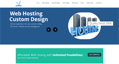 Desktop Screenshot of hostned.com